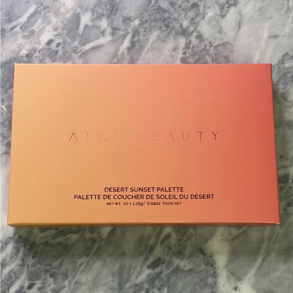 New Athr‎ Beauty Desert Sunset Eyeshadow Palette